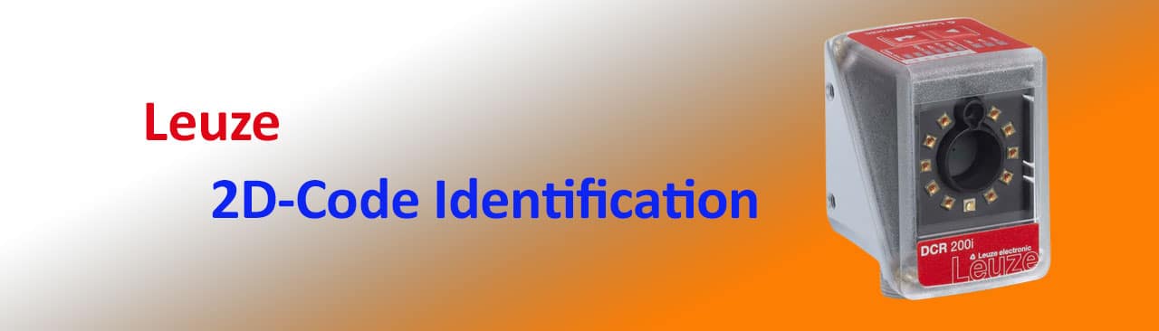 leuze 2dcode identification banner