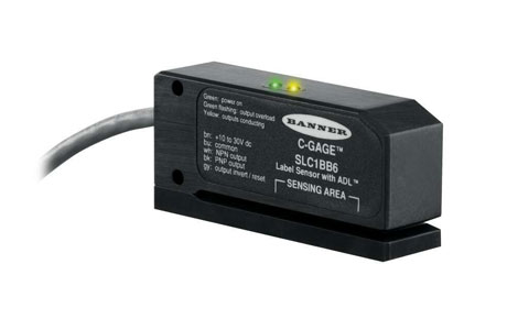 Banner Capacitive Label Sensor