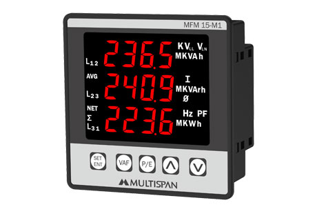 Multispan Panel Meters - Digital Multi Function