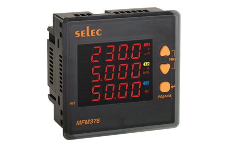 Selec LED Multifunction Meter: MFM376