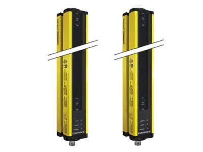 Contrinex Light Curtain Sensor - Type 4 Access Control 5 beams (access) Cat. 4, PL e, Type 4