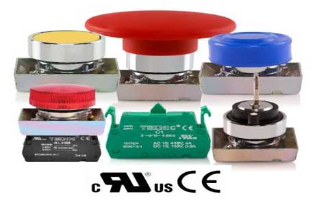 Emergency Push Button Teknic:22.5 Metal Series 4