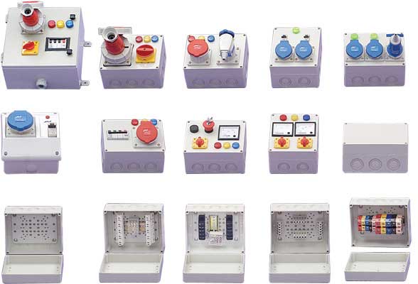 Jai Balaji Limit Switch 2NO 2NC:Junction Boxes