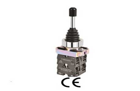 Teknic Push Button With Indicator:22.5 Joystick Metal Series