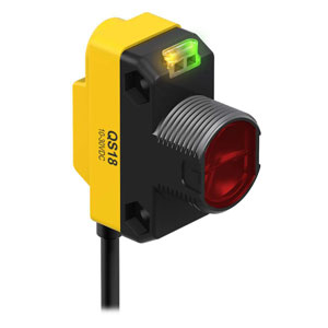 BANNER QS18VP6LDQ8 Photoelectric Sensor – New In Box, World-Beam Series