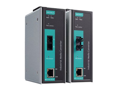 Moxa Fibre to Ethernet Converter - IMC-P101 Series