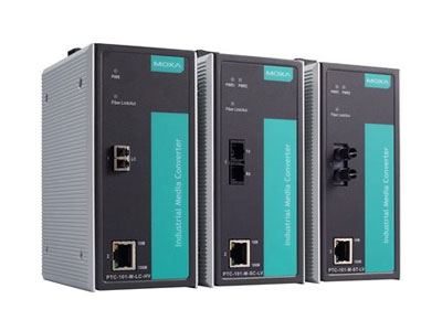 Moxa Industrial Media Converter - PTC-101 Series