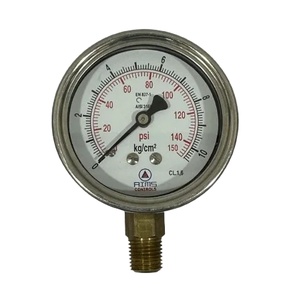 SS Case Brass Pressure Gauge