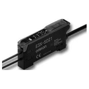 Omron E3X-SD21 2M Fiber Optic Sensor